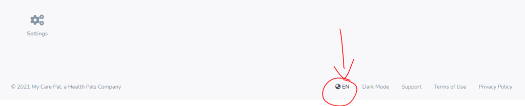 toggle languages